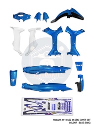 YAMAHA Y110 SS2 Y110SS2 Y110 SS 2 Y110 SSII M SEKI MSEKI COVER SET BODY COVER SET COVERSET STICKER S