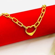 SM EMAS  GELANG/RANTAI GELANG PAPER CLIP LOVE (BANYAK VARIASI) FREE COP916/FAST SHIPPING/BRACELET/WO