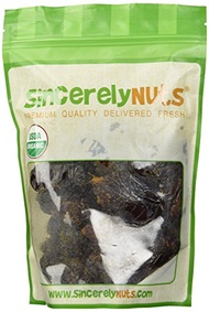 Sincerely Nuts Organic Medjool Dates - Divine Taste - Fresh &amp; Plump - Packed with Healthy Nutrients - Kosher Certified . (1 LB)