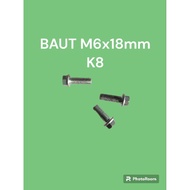 Universal M6x18mm FLANGE Bolt