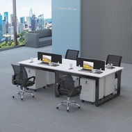 HY-$ 办公桌椅组合电脑桌四人位员工屏风经济型双人职员办公桌椅套装 NMOB