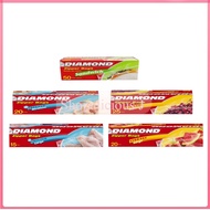 Diamond Zipper Bags / Premium Food Grade ZipLock Freezer Bag / Food Storage Bag / Beg Makanan (Sandw