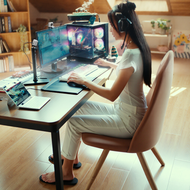 obsbot | Meet SE กล้องเว็บแคม USB สำหรับไลฟ์สดประชุมออนไลน์ และเล่นเกม พร้อมฟีเจอร์ปรับแต่งใบหน้า