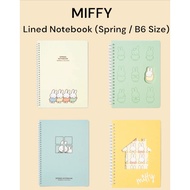 [MIFFY] Lined Notebook (Spring / B6 Size)