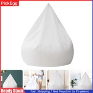 Pickegg White Couch Covers Lazy Sofa Liner Sleeve Replacement Bag Bean No Filling Inner Accessory