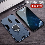 Oppo R9 R9S R11 R11S Plus R15 R17 Pro R15X R19 Military Armor Magnetic Ring Mobile Phone Protective Case