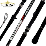 AJIKING ROD BLACK HUNTER SALTWATER / FRESHWATER SPINNING / CASTING ROD