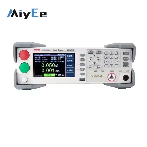 UNI-T UT5300X+ series AC Programmable Hipot Tester Supports 5kV 10mA Withstanding Voltage Testing