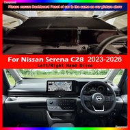 For Nissan Serena C28 2023 2024 2025 2026 Dashboard Cover Board Anti-Slip Mat Protect Pad Car Sunsha
