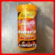 CZ AQUA 3 IN 1 2 TONE/RED BASE  FLOWERHORN KAMFA FISH FOOD - 100G (PROMOTE HEAD UP, PEARL SHINING, P