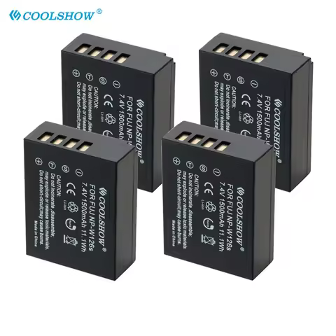NP W126S Battery for Fujifilm X100F XPRO1 X-A1 X-H1 HS50EXR XT1 X-T2 X-E1 X-T10 X-T20 Camera Battery
