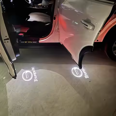 2pcs LED Car Door Light Welcome Projector Ghost Shadow Lamp For GAC Trumpchi GS4 GS3 GA6 GS7 GS8 GM8