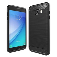 CASE FOR SAMSUNG C5 PRO / C7 PRO RUGGED CASE CARBON ARMOR ANTI SHOCKPROOF CARBON FIBER MATTE COVER