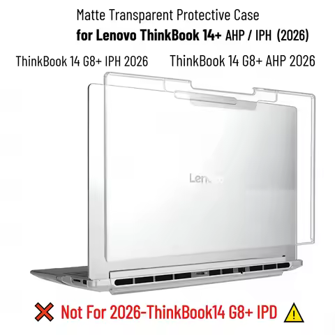 Matte Transparent Cover for Lenovo Thinkbook 14 G8+ AHP/IPH 2026 Notebook Case Hard Transparent Shel