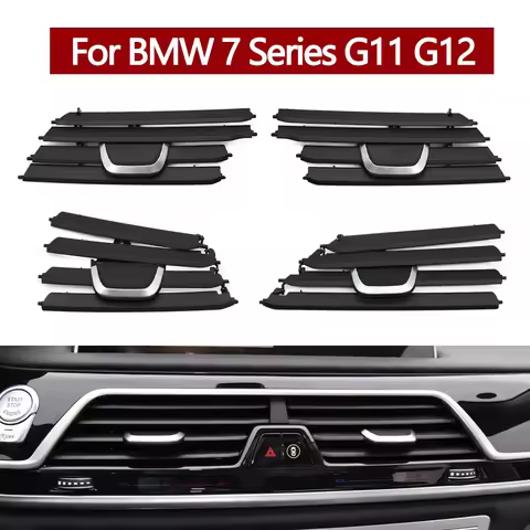 Car Front Air Conditioning Middle Left Right AC Vent Outlet Grille Repair Kit For BMW 7 Series G11 G