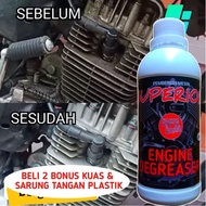 MESIN Superior ENGINE DEGREASER 1 LITER Car Motorcycle ENGINE Cleaner