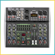 BEST SELLER LOMEHO Mixer Audio Professional DSP 99 Effects Bluetooth USB 6 Channel / Mixer Audio Pro
