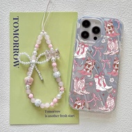 Beautiful Bowknot Chain Shoes Case For Realme C63 10 4G Note 60 60X 50 13 Pro 12 12X 5G C15 C55 C53 