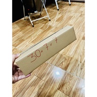 [Liquidation box] 3-layer carton box size 30x7x7 cm 1n/2x paper