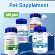 Pet Supplement Vitamin Probiotics Dogs and Cat Supplement MultiVitamin , Calcium, Probiotics, Trace Elem