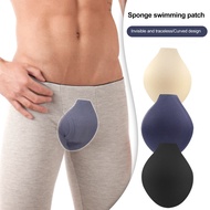 [gowinter] Men's Underwear Cup Enlarge Pad 3D Bulge Enhancing Cup Front Enlarge Sponge Pad for Swimw