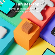 POWKONG Cubedock Brick Dock Charger Nintendo Switch 3in1 Max60W GaN HDMI 4K 120Hz USB-A Mario