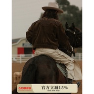 Western Series 8W370g Corduroy Star Confinement Child Mother with Drizzler Hunting Jacket MBBCAR Nar