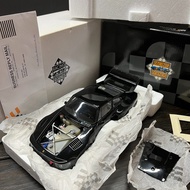 Exoto Porsche 935 Black Samurai Plain Black 1/18 Ikosoto Porsche 935, Out of Print Alloy Full Open, 