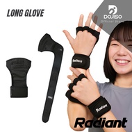 Open Long Gloves Weight Lifting Support Gym Fitness Calisthenic Long Glove 02 Radiant