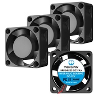 40mm Fan 12V, 3D Printer Micro 12 Volt Fans 4020 Hydraulic Bearing, Brushless Cooling 40mmx20mm 2PIN