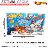 HW HOT WHEELS GRW38 STUNT TRAIN EXPRESS TPS 21 - DIECAST