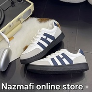 Calanda store Sepatu Sneaker Wanita Korea HI Sporty Casual - Putih Coklat / Putih Biru (Size 37-40)