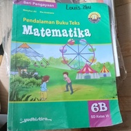 Mathematics book 6B yudhistira class 6