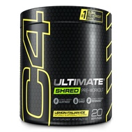 Cellucor C4 Ultimate Shred Pre Workout Powder for Men & Women, Metabolism Supplement with Ginger Roo