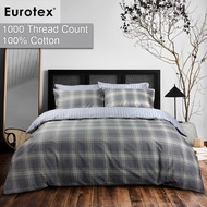 Eurotex, 1000 Thread Count 100% Cotton, Fitted Bedsheet Set / Bedset - Loft Living Callisto