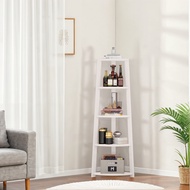 4/5/6 layer Solid Wood Corner rack Corner Shelf Flower Stand Bookshelf Storage Rack Organizer 187CM