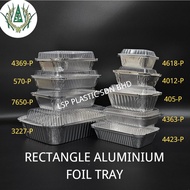 Aluminium Foil Tray / Baking Tray / Buffet tray with lid Disposable Tray Disposable Buffet Tray