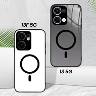 HP Oppo Reno 13 5G 13F 5G Glass Softcase - Casing Oppo Reno 13 5G 13F 5G - Cool Motif Casing - Oppo 