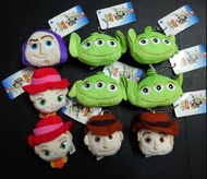 全新 正版 反斗奇兵Toy Story 三眼仔 巴斯光年 胡迪 吊飾公仔