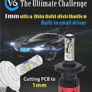 New 55W V6 H4 H7 H8 H11 9005 9006 LED Car Headlight Bulbs Conversion