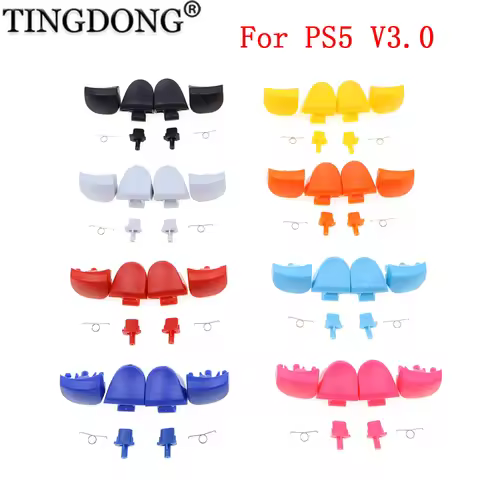 For PS5 V3 3.0 BDM-030 L1 R1 L2 R2 Trigger Shoulder Button With Spring Share Buttons Controller Repl