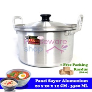 Aluminum Pan + Lid Global Eagle Water Pan with Outer Lid - 20 CM