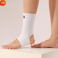 SHLY Ankle Brace, Nylon M/ L/ XL Ankle Support, Durable Elastic White Achilles Tendon Brace Foot Spr