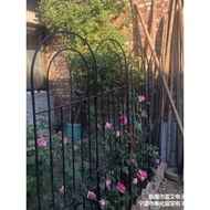 ST&amp;💘Lattice Clematis Rose Chinese Rose Planting Garden Fence Outdoor Flower Stand Support Rod Iron Climbing Vine Flower