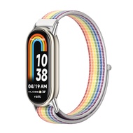 Nylon Strap for Mi Band 8 9 10 Smart Bracelet NFC Smart Watch Band for Xiaomi Smart Band 8 Strap Mib