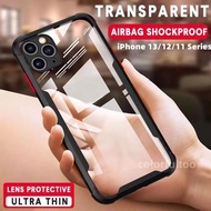Shockproof Clear Case For iPhone 11 12 Pro Max Mini XS Max X XR 7 8 Plus SE 2020 i12 i11 Transparent