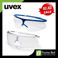 uvex super g Safety Goggles l Spectacles | Glasses | Anti-Fog | UV400 | EN166