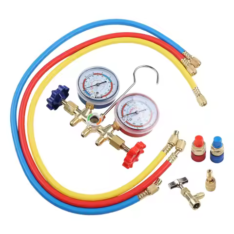 AC Refrigeration Gauge Air Conditioning Tool Charging Tools Domestic Air Conditioning Testing Tools 