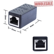 RJ45 Ethernet Network Net LAN Plug Cable Join Extension Adapter 8P8C RJ-45 Connector Coupler