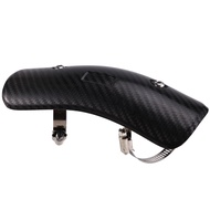 Motorcycle Exhaust Muffler Middle Connection Link Pipe Protector Heat Shield Cover Guard for